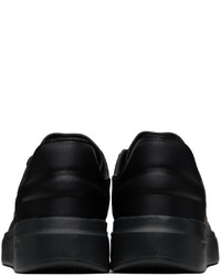 Baskets basses en cuir noires adidas Originals