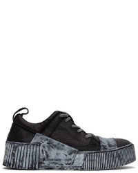 Baskets basses en cuir noires Boris Bidjan Saberi