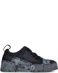 Baskets basses en cuir noires Boris Bidjan Saberi