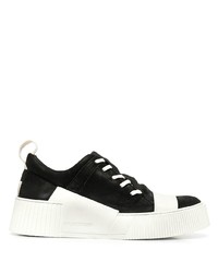 Baskets basses en cuir noires Boris Bidjan Saberi