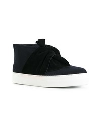 Baskets basses en cuir noires Ports 1961