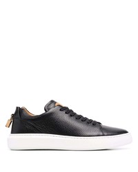 Baskets basses en cuir noires Buscemi