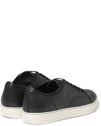 Baskets basses en cuir noires Lanvin