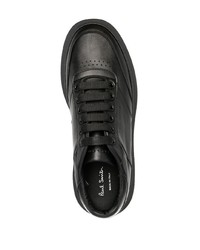 Baskets basses en cuir noires Paul Smith