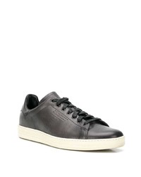 Baskets basses en cuir noires Tom Ford