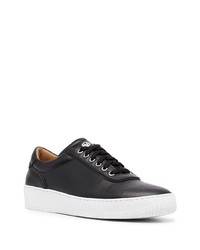 Baskets basses en cuir noires Unseen Footwear