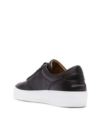 Baskets basses en cuir noires Unseen Footwear