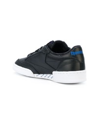 Baskets basses en cuir noires Reebok