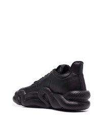 Baskets basses en cuir noires Giuseppe Zanotti