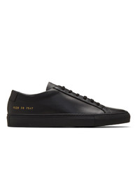 Baskets basses en cuir noires Common Projects