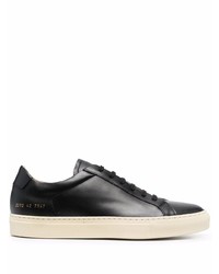 Baskets basses en cuir noires Common Projects