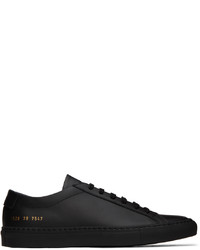 Baskets basses en cuir noires Common Projects