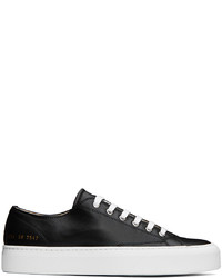 Baskets basses en cuir noires Common Projects