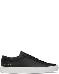 Baskets basses en cuir noires Common Projects