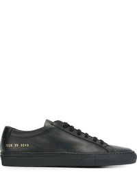 Baskets basses en cuir noires Common Projects