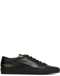 Baskets basses en cuir noires Common Projects