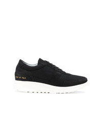 Baskets basses en cuir noires Common Projects