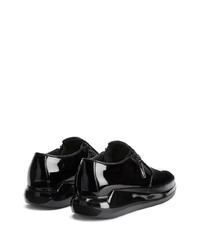 Baskets basses en cuir noires Giuseppe Zanotti