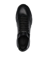 Baskets basses en cuir noires Alexander McQueen