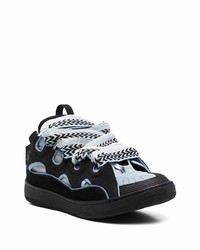 Baskets basses en cuir noires Lanvin