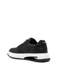 Baskets basses en cuir noires Karl Lagerfeld