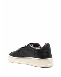 Baskets basses en cuir noires AUTRY