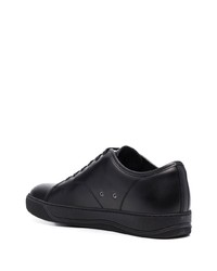 Baskets basses en cuir noires Lanvin