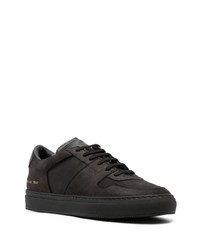 Baskets basses en cuir noires Common Projects