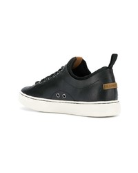 Baskets basses en cuir noires Polo Ralph Lauren