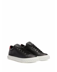 Baskets basses en cuir noires Giuseppe Zanotti