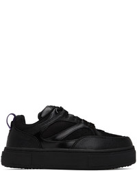 Baskets basses en cuir noires Eytys