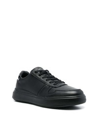 Baskets basses en cuir noires Calvin Klein