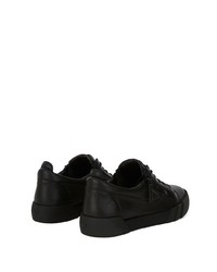 Baskets basses en cuir noires Giuseppe Zanotti