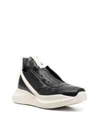 Baskets basses en cuir noires Rick Owens