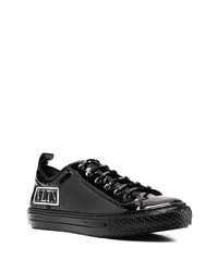 Baskets basses en cuir noires Valentino Garavani