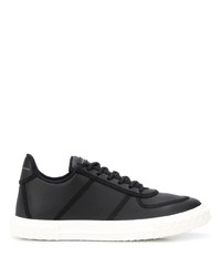 Baskets basses en cuir noires Giuseppe Zanotti