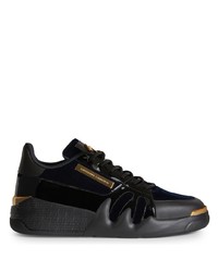 Baskets basses en cuir noires Giuseppe Zanotti