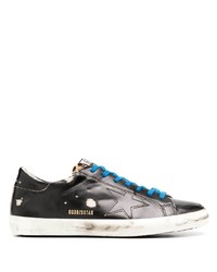 Baskets basses en cuir noires Golden Goose