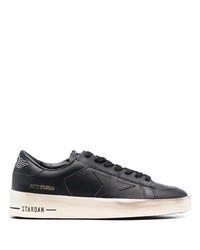 Baskets basses en cuir noires Golden Goose