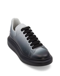 Baskets basses en cuir noires Alexander McQueen