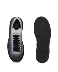 Baskets basses en cuir noires Alexander McQueen