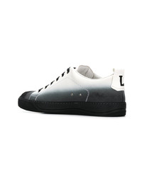 Baskets basses en cuir noires Lanvin