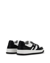 Baskets basses en cuir noires Hogan