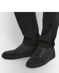 Baskets basses en cuir noires Harry's of London