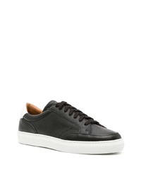 Baskets basses en cuir noires Unseen Footwear