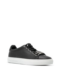 Baskets basses en cuir noires Philipp Plein