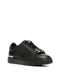 Baskets basses en cuir noires Philipp Plein