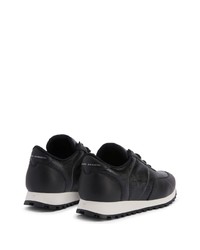 Baskets basses en cuir noires Giuseppe Zanotti