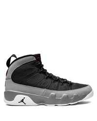 Baskets basses en cuir noires Jordan