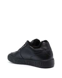 Baskets basses en cuir noires Philipp Plein